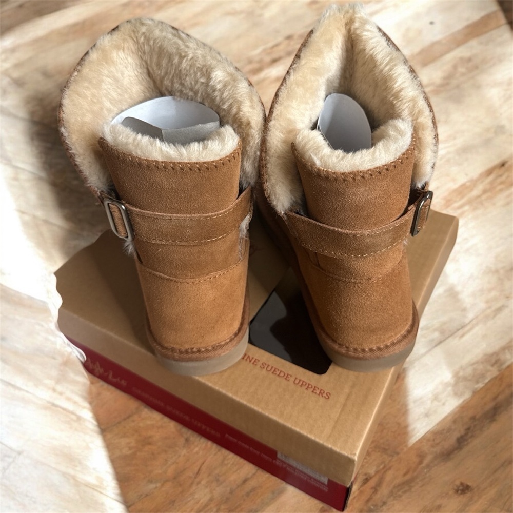 Style & Co. Tan Shearling-Lined Winter Boots - Picture 4 of 5